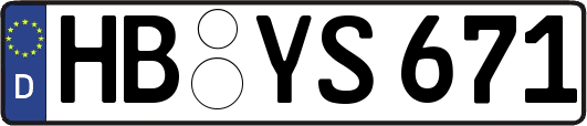HB-YS671