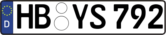 HB-YS792