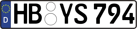 HB-YS794
