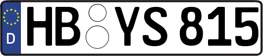 HB-YS815