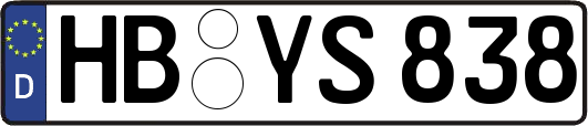 HB-YS838
