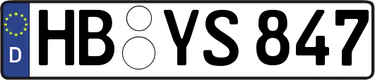 HB-YS847