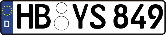 HB-YS849