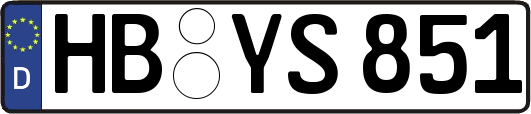 HB-YS851