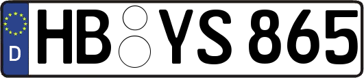 HB-YS865