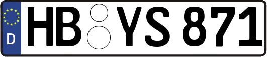 HB-YS871