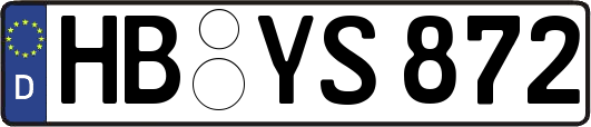 HB-YS872