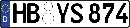 HB-YS874