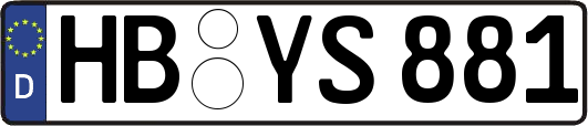 HB-YS881