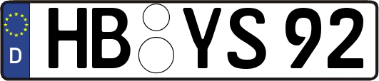 HB-YS92