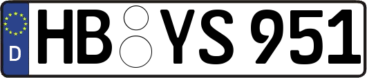 HB-YS951