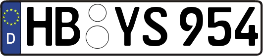 HB-YS954