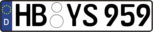 HB-YS959