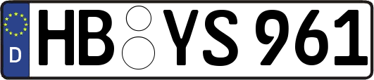 HB-YS961