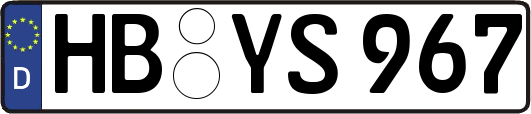HB-YS967
