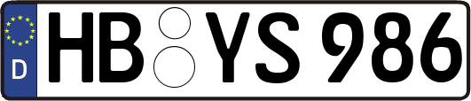 HB-YS986