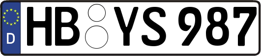 HB-YS987