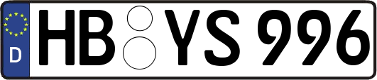 HB-YS996