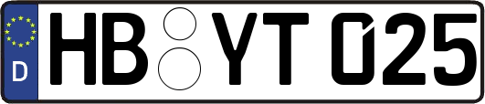 HB-YT025