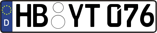 HB-YT076