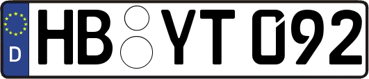 HB-YT092