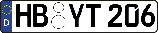 HB-YT206