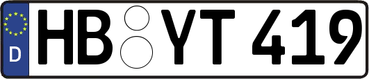 HB-YT419
