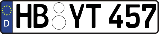 HB-YT457