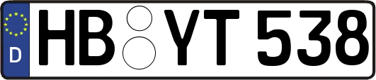 HB-YT538