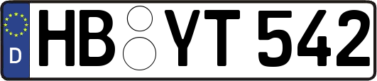 HB-YT542