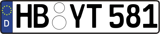 HB-YT581