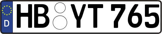HB-YT765