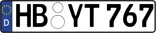 HB-YT767