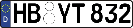 HB-YT832
