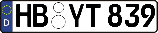 HB-YT839