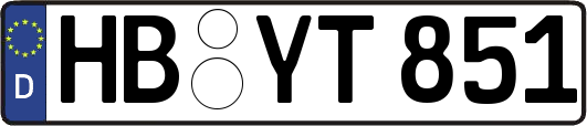 HB-YT851