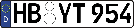 HB-YT954