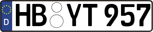 HB-YT957
