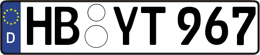 HB-YT967