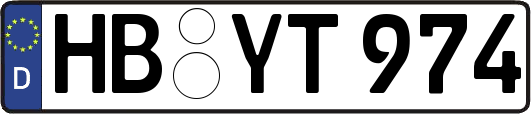 HB-YT974