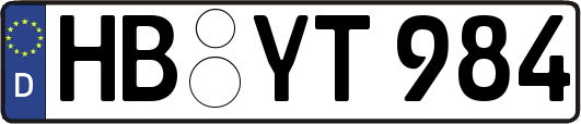 HB-YT984
