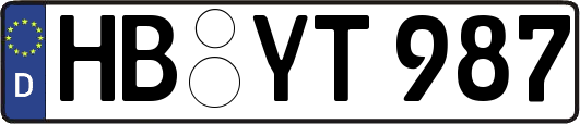 HB-YT987