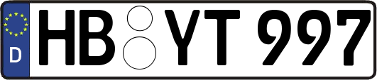 HB-YT997