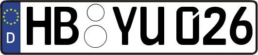 HB-YU026