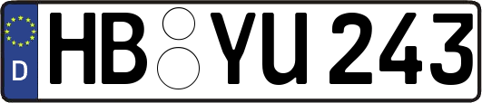HB-YU243