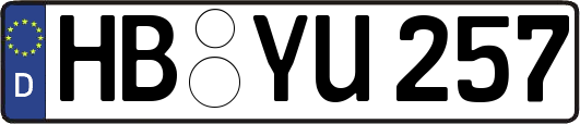 HB-YU257