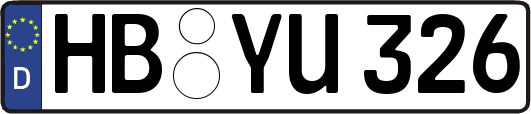 HB-YU326