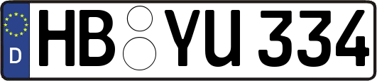 HB-YU334