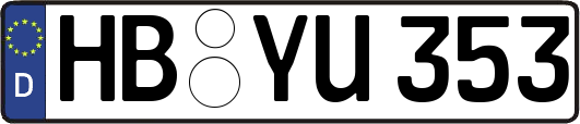 HB-YU353