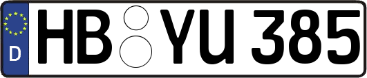 HB-YU385